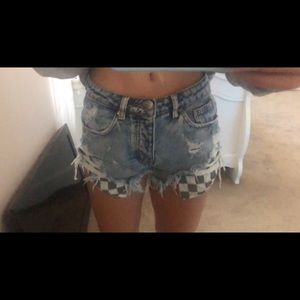 jean shorts